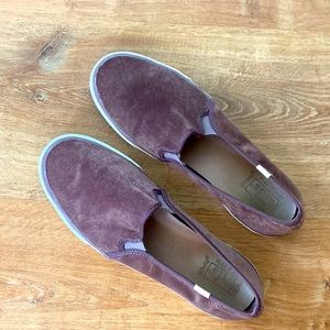 Keds double decker velvet slip-ons
